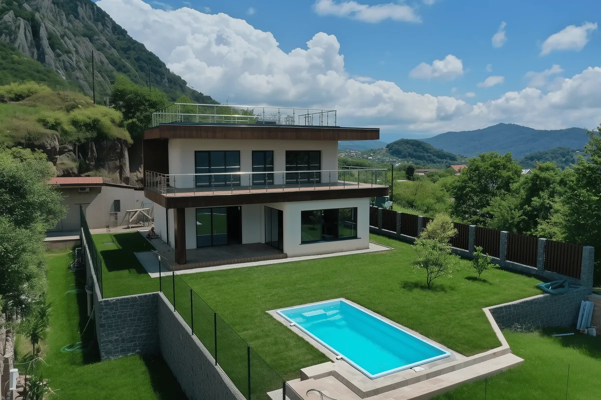 Композитный бассейн Laguna 6 — визуализация в Казани