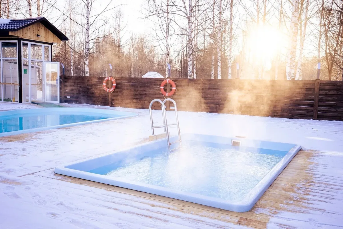 Композитный бассейн Laguna 4 — установка в Казани