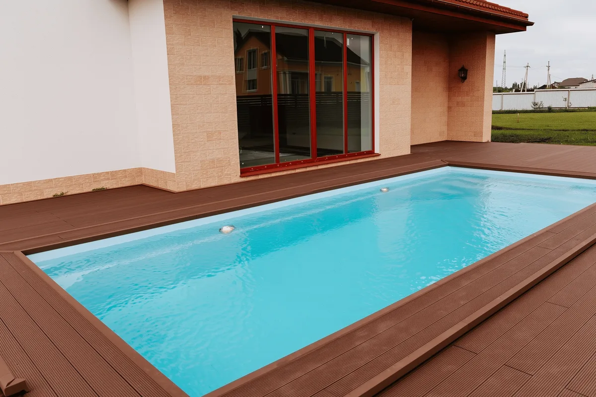 Композитный бассейн Laguna 8 — вид сверху в Казани