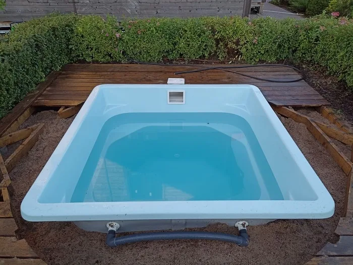 Композитная купель Laguna 2 — установка в Казани